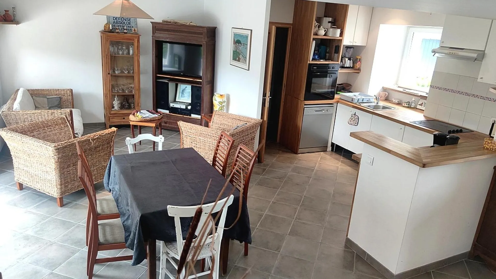 Maison Calme Avec Jardin Pres Plage, 6 Pers, A Le Tour-Du-Parc - Fr-1-639-117